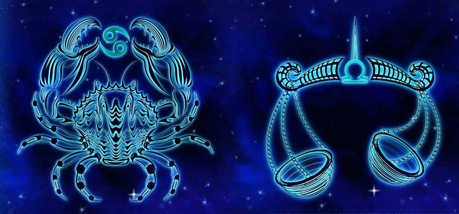 Zodiac Sign Compatibility – Cancer and Libra. Photo: Pixabay