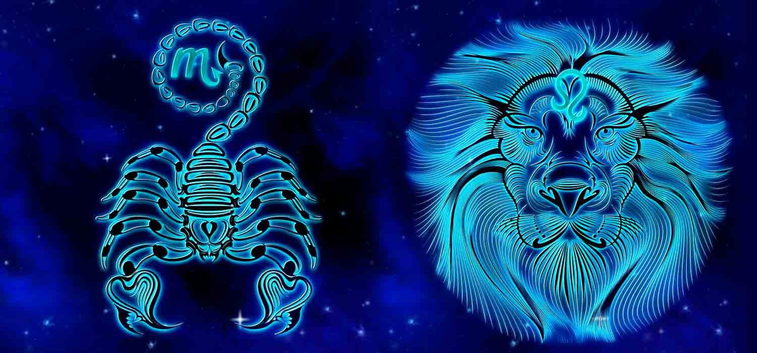 Kombination der Sternzeichen - Skorpion und Löwe