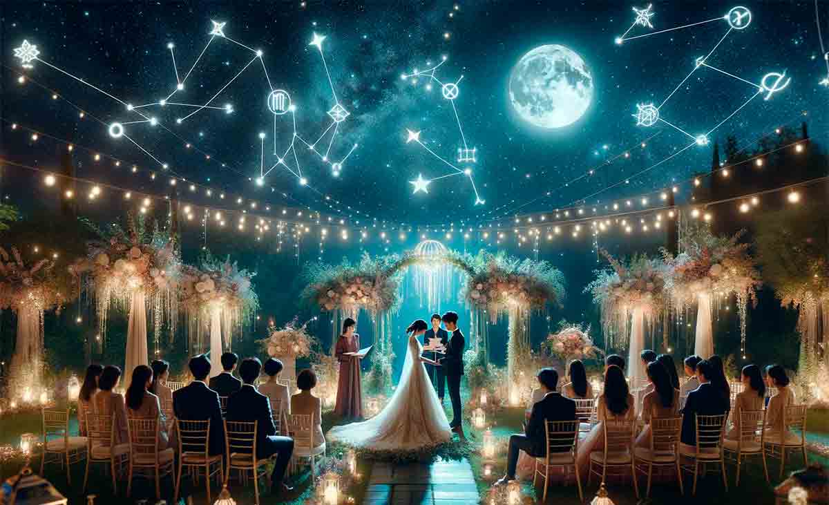 Mariage avec les 5 meilleurs signes du zodiaque