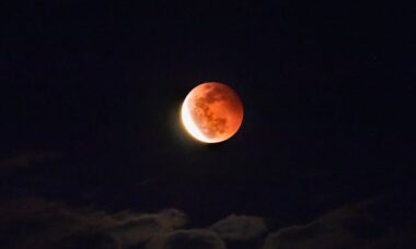 O significado espiritual do eclipse da lua de sangue de março